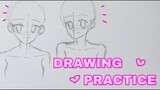 How to draw anime face expressions | easy step by step | drawing tutorials for beginners
