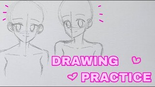 How to draw anime face expressions | easy step by step | drawing tutorials for beginners