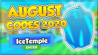 All "New [ Ice Temple ] Update Working Codes 2020 in Roblox Tapping Simulator