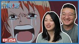 NAMI TELLS LUFFY THE TRUTH ABOUT ROBIN'S WISH | One Piece Episode 254 Couples Reaction & Discussion