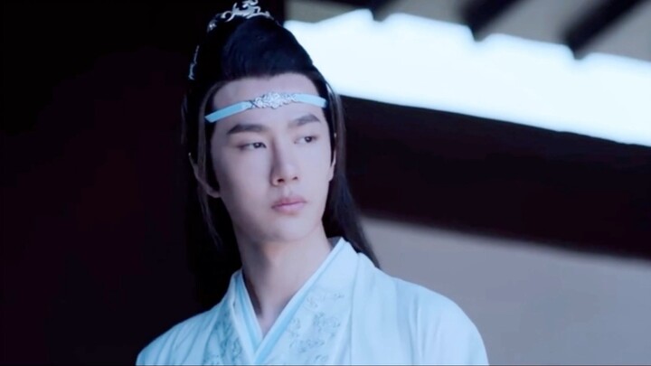 Episode 5 Romance of the Book, konfrontasi pertama antara Lan Zhan dan Runyu, Lan Zhan dikalahkan se