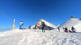 少女峰冰川，欧洲之巅。瑞士。