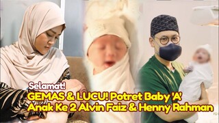 Selamat! GEMAS & LUCU! Potret Baby 'A' Anak Pertama Alvin Faiz & Henny Rahman Melahirkan Hari ini