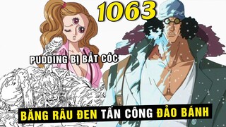 Aokiji tấn công Đảo Bánh , Băng Râu Đen bắt cóc Pudding đọc Road Poneglyph [ Đánh giá One Piece ]