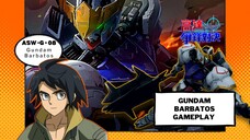 Gundam ini Terlalu OP  !! Gundam Barbatos Gameplay | Gundam Supreme Battle