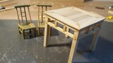Handmade|Made a Mini Square Table from Wood