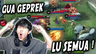 SEKALI GEPREK ILANG !!! ALDOUS MARKOCOP ENGAS BERAT ! MIC CHECK INDO VS MALAY MATCH 2 !