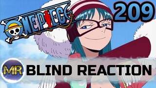 One Piece Episode 209 Blind Reaction - THIS IS FUN!