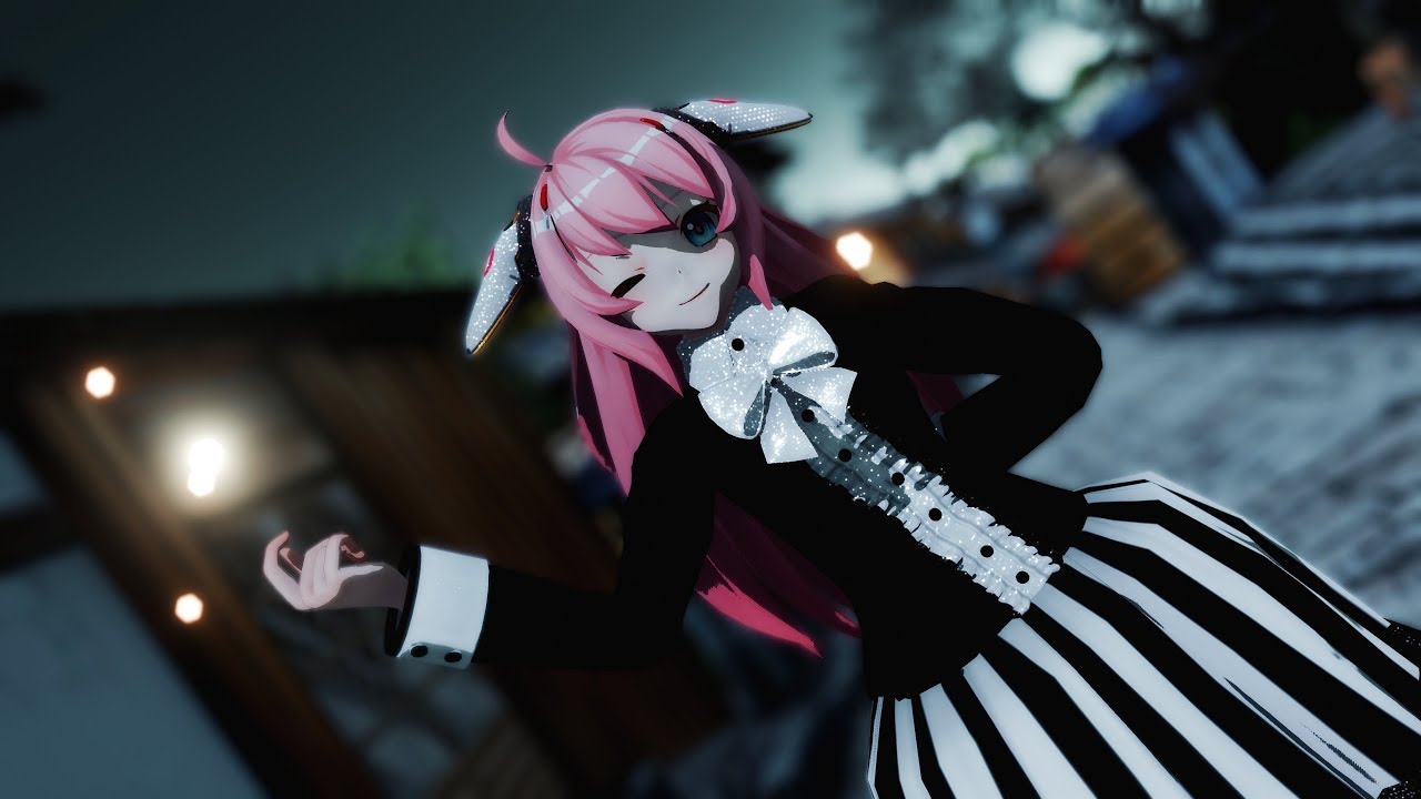 Mmd 桃花旗袍 Chocolates Lolita Xi 60fps Bilibili