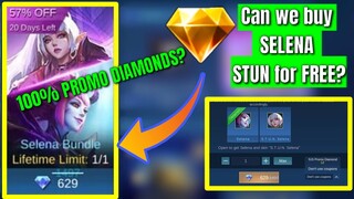 Can We Buy 100% SELENA STUN SKIN using PROMO DIAMONDS? LEGIT or NOT? GUIDE | MLBB