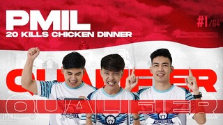 TEAM SKYLIGHTZ INDONESIA | PMIL FINALS QUALIFIER | SANHOK 20 KILLS CHICKEN DINNER | PUBG MOBILE