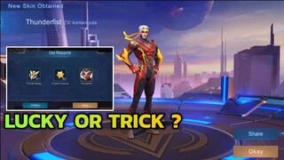 How Much Is Chou Hero Skin Thunderfist ?|| Draw Chou Hero Skin Thunderfist Mobile Legends || MLBB