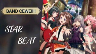 AMV BanG Dream  "star beat" anime band!!!