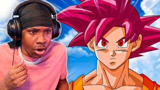 SUPER SAIYAN GOD!! GOKU VS BEERUS!! - Dragon Ball Super Episode 9-10 REACTION!!