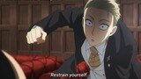 Loid almost punch the headmaster because he makes anya cry - SPYxFAMILY episode