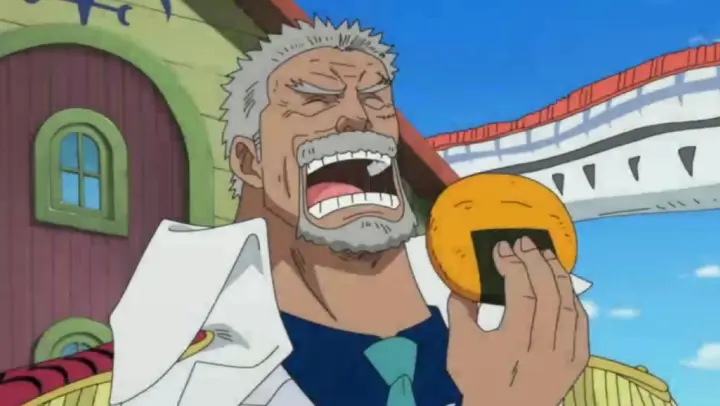 Garp thought he's gonna die in the deep sea