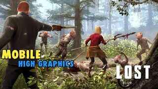 High Graphics Lost In Blue Game Apk (size 600mb) Online For Android / Survival Game