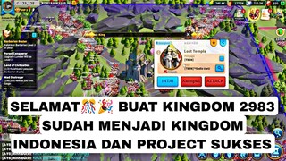 keseruan 2983 mengambil LT dan selamat buat kingdom 2983 go kvk 1 !!