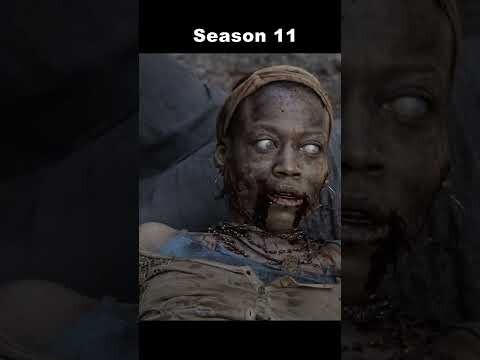 Evolution of Zombies in TWD S01 to S11