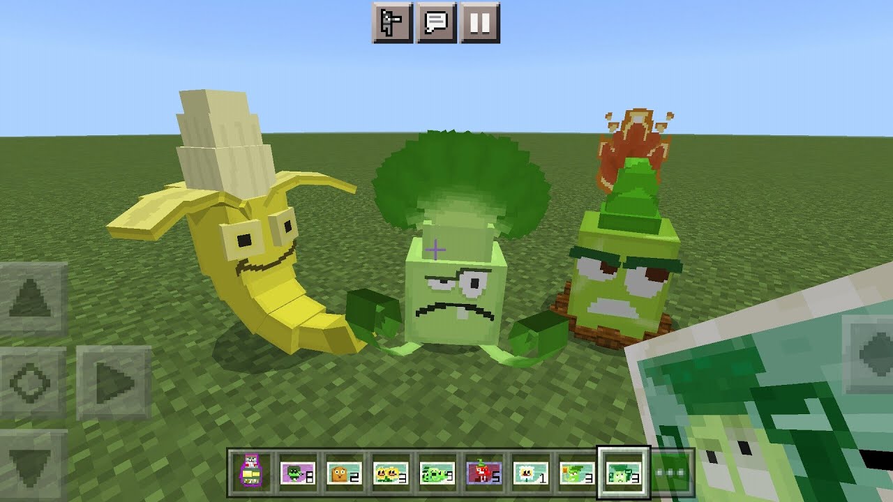 Mod flower vs zombie for Mcpe for Android - Download