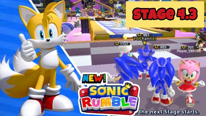 NEW‼️Sonic Rumble Gameplay 4.3 🦔💥