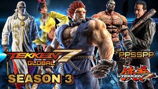 HOW TO DOWNLOAD TEKKEN 7 SEASON 3 | UNLOCKED ALL SKINS | TEKKEN 7 MOD PPSSPP