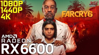 Far Cry 6 | RX 6600 | 1080p, 1440p, 4k benchmarks!