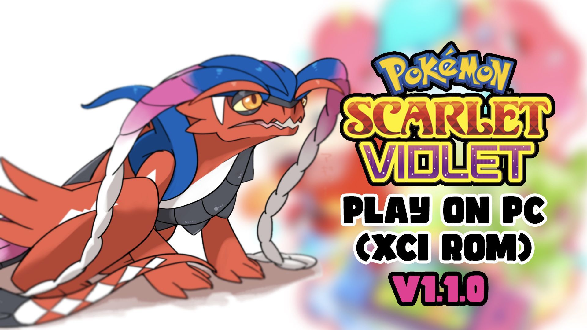 How to Download Yuzu Emulator for Pokémon Scarlet The Teal Mask DLC on PC  (XCI) - BiliBili