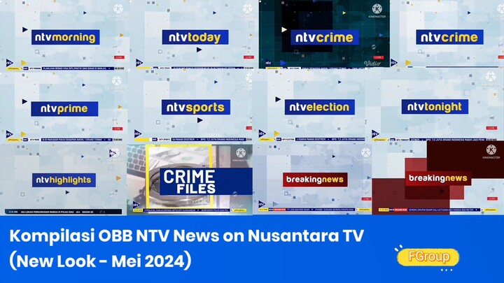 Kompilasi OBB NTV News on Nusantara TV (New Look - Mei 2024)