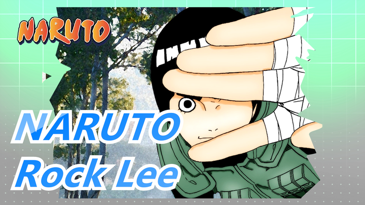 [NARUTO] The First Classic Battle! Rock Lee, Who Is Epic Once But Blocked For 700 Episodes~!