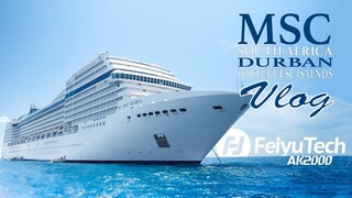 MSC Musica Cruise | Durban to Portuguese Islands | FeiyuTech ak2000