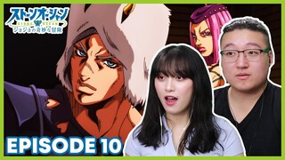 WEATHER REPORT | Jojo's Bizarre Adventure Stone Ocean Couples Reaction Part 6 Episode 10 / 5x10