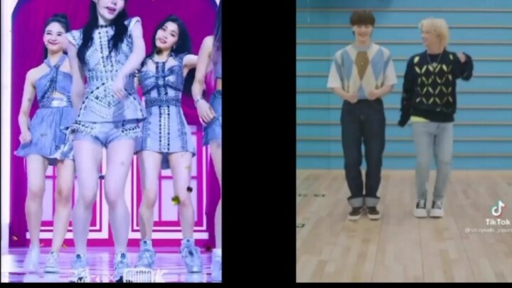Surprise!! ITZY SNEAKERS' choreography was revealed by their senior in 2021!!!