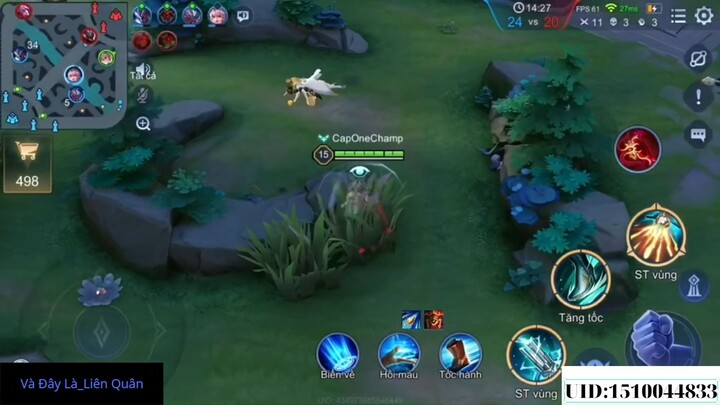 Tổng Hợp Hightlight Nakroth - Capeny Liên Quân #161 #gamepro #seagame3