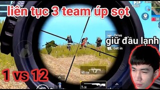 PUBG Mobile - Khi 3 Team Với 12 Người Liên Tục Ám Sát Lộc Và Cái Kết | Pha &quot;Chó Điên&quot; Quá Mức =))