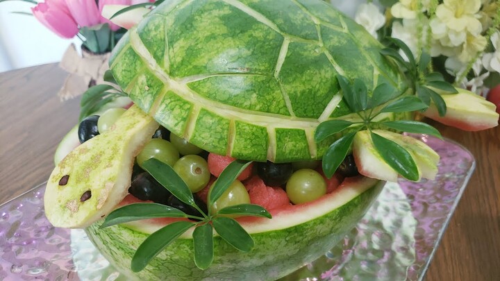 Watermelon 🍉 Turtle 🐢