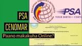 PSA CENOMAR - How to Request Online