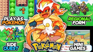 New Pokemon GBA Rom Hack 2021 With MiniGame, Custom Regional Forms, Play As Pokemon, And Much More!!