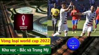 Tin Bóng Đá kết quả vòng loai World cup 2022 khu vực bắc mỹ và trung mỹ