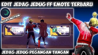 CARA EDIT JEDAG JEDUG FF PEGANGAN TANGAN DI TRAINING PAKAI EMOTE TERBARU YANG LAGI VIRAL DI TIK TOK