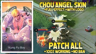 Chou Angel Coztomize Skin Script | Mobile Legends | Noobqueen ph