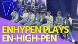 Enhypen plays ‘En-high-pen’ + reaction to their random video clips