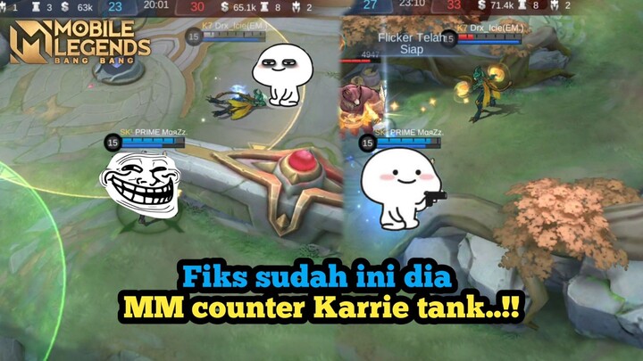 Masi bingung lawan Karrie tank..?