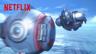 Shinjiro Tests Prototype Suit | ULTRAMAN: Final Season | Clip | Netflix Anime