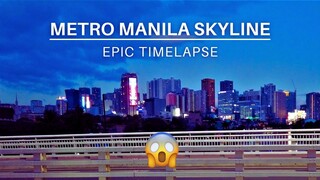 Metro Manila Skyline | Epic Time Lapse ⛈️