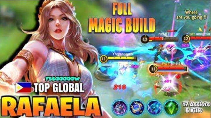 Dulu support, sekarang tukang bantai! Rafaela full magic build, waktunya bersinar lagi!