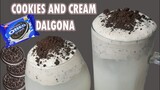 DALGONA COFFEE INSPIRED | DALGONA COOKIES AND CREAM | 3 INGREDIENTS ONLY | PANGNEGOSYO PWEDE