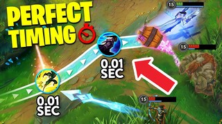 WILD RIFT - When Timing is PERFECT... | 1 HP Outplays , 300 IQ, Pro OUTPLAYS | Wild Rift Montage