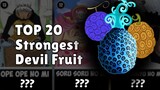 Top 20 Strongest Devil Fruits in One Piece