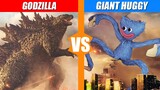 Godzilla (2019) vs Giant Huggy Wuggy | SPORE